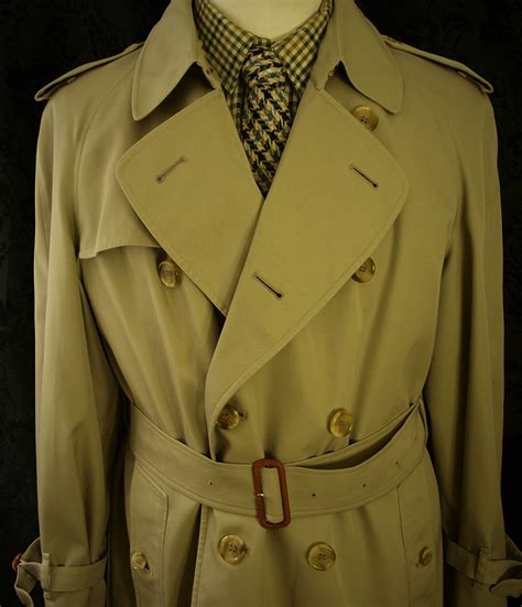 ebay burberry coat men's size 42|96 results for mens trench coat burberry vintage 42 .